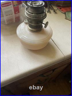Aladdin Pink Moonstone Bracket / Hanging Oil Lamp Font