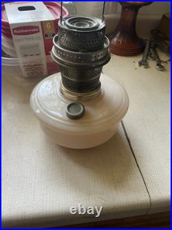 Aladdin Pink Moonstone Bracket / Hanging Oil Lamp Font