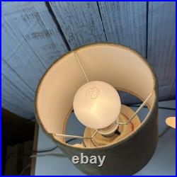 Aladdin Plastics Lamp Set Lil Cowboy Faux Suede Fabric Shade Vintage Decor Aladdin Plastics Lamp Set Lil Cowboy Faux Suede Fabric Shade Vintage Decor