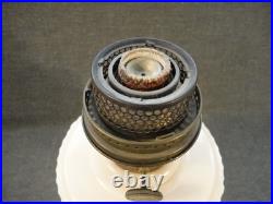 Aladdin Pre War Alacite Model B Tall Lincoln Drape Oil Lamp B-75 Uranium Glass