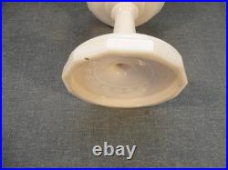 Aladdin Pre War Alacite Model B Tall Lincoln Drape Oil Lamp B-75 Uranium Glass