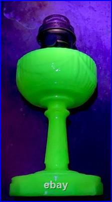 Aladdin Pre War Alactite Model B Tall Lincoln Drape Oil Lamp B-75 WithExtra Parts