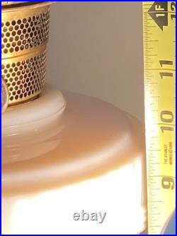 Aladdin Pre War Alactite Model B Tall Lincoln Drape Oil Lamp B-75 WithExtra Parts