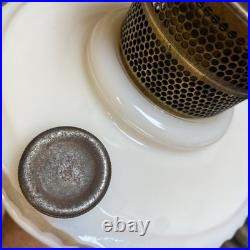 Aladdin Pre War Alactite Model B Tall Lincoln Drape Oil Lamp B-75 WithExtra Parts