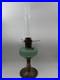 Aladdin Queen Jadite Green & Brass Model B97 WithB Burner & Locking Chimney YEC