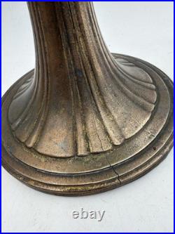 Aladdin Queen Jadite Green & Brass Model B97 WithB Burner & Locking Chimney YEC