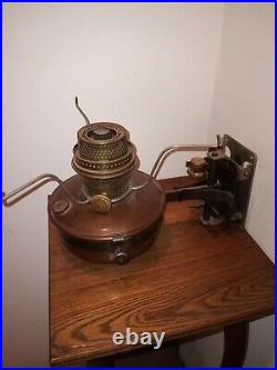 Aladdin Railroad Caboose Train Model B Kerosene Oil Lamp With Wall Bracket #77936
