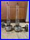 Aladdin Railroad Train Kerosene Mantle Lamp Set