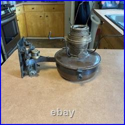 Aladdin Railroad Wall Mount Kerosene Oil Lamp Nu-TYPE B
