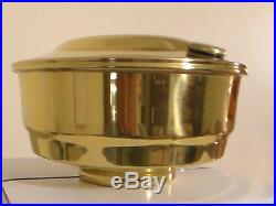 Aladdin Regency Solid Brass Hanging Kerosene Oil Lamp Font Bowl alladin N200B