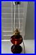 Aladdin Ruby Red #B-83 Beehive Oil Lamp with Electric 3 Way Light See Photos