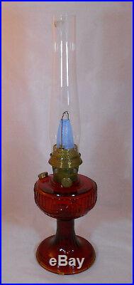 Aladdin Ruby Red Short Drape Lamp & Extra Parts