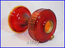 Aladdin Ruby Red Short Drape Lamp & Extra Parts