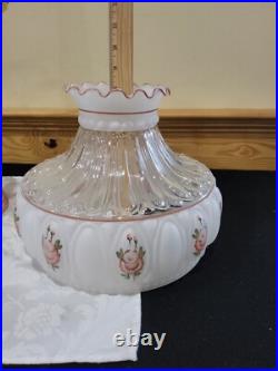 Aladdin Short Lincoln Drape Barbie Pink Electric Table Stand Lamp Matching Shade