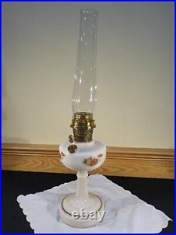 Aladdin Simplicity Alacite Decalcomania Oil Lamp B26 1948 Nu-type B Burner