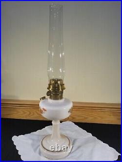 Aladdin Simplicity Alacite Decalcomania Oil Lamp B26 1948 Nu-type B Burner