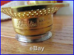 Aladdin Solid Brass Model 23 Lamp Burner w Box NEW OLD STOCK Made in England