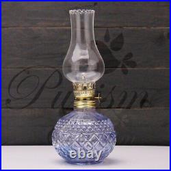 Aladdin Style Glass Kerosene Lantern Oil Lamp Night Retro VINTAGE Antique Light