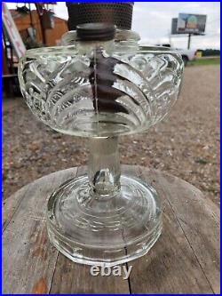Aladdin Table Lamp/Washington Drape (1941-1953)/Clear Crystal (B-53)