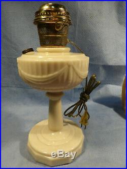 Aladdin Tall Alacite Lincoln Drape Lamp