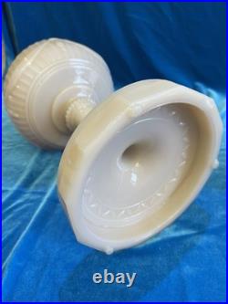 Aladdin Tall Lincoln Drape Alactite Oil Lamp Model B-75 Pre-war