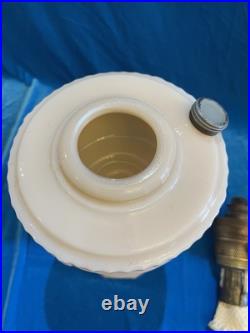 Aladdin Tall Lincoln Drape Alactite Oil Lamp Model B-75 Pre-war