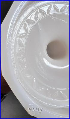 Aladdin Tall Lincoln Drape B75 Rose Lamp With Shade, Comp. Burner+Electric Burner