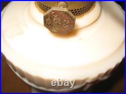 Aladdin Tall Lincoln Drape Glass Lamp With Shade. The Shade Is Not Aladdin