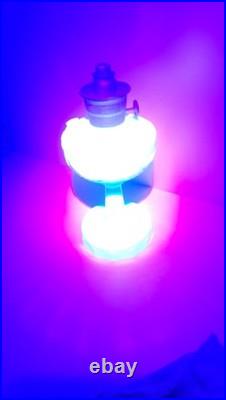 Aladdin Tall Lincoln Drape Lamp Nu- Type Model B Font And Chimney Assembly