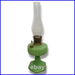 Aladdin USA Jadeite Glass Kerosene Lamp