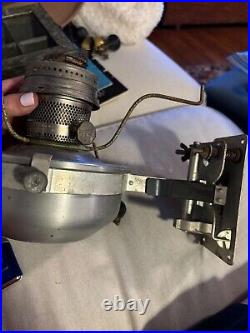 Aladdin Wall Bracket 21C Railroad Caboose Train Model Kerosene Oil Lamp England