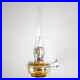 Aladdin Wall Mount Oil Lamp, Genie III Regency Fuel Lighting, Amber Glass, Nickel