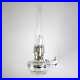 Aladdin Wall Mount Oil Lamp, Genie III Regency Fuel Lighting, Clear Glass, Nickel