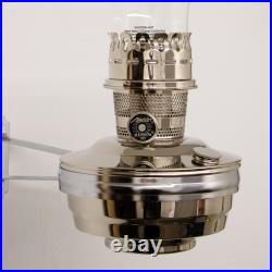 Aladdin Wall Oil Lamp, Solid Brass Indoor Emergency Lighting Fuel Lamp