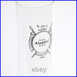 Aladdin Wall Oil Lamp, Solid Brass Indoor Emergency Lighting Fuel Lamp