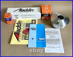 Aladdin Watchman Aluminum Incandescent Oil Lamp B165, FG# 13903, EXCELLENT