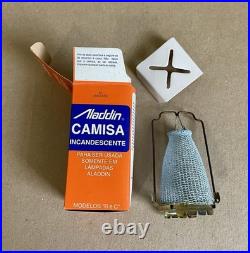 Aladdin Watchman Aluminum Incandescent Oil Lamp B165, FG# 13903, EXCELLENT