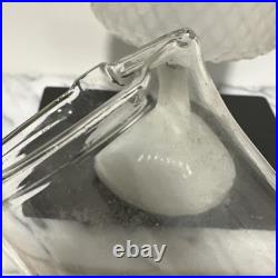 Aladdin White Kerosene Oil Lamp with Shade and Chimney Moonstone Quilt Design