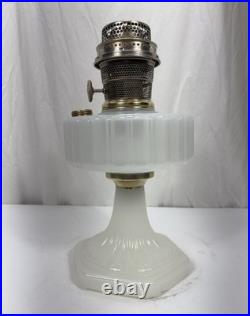 Aladdin White Moonstone Corinthian Model B-110 Circa 1935-1936 Aladdin White Moonstone Corinthian Model B-110 Circa 1935-1936