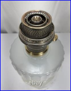 Aladdin White Moonstone Corinthian Model B-110 Circa 1935-1936