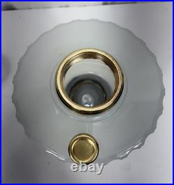 Aladdin White Moonstone Corinthian Model B-110 Circa 1935-1936