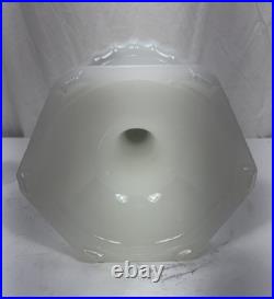 Aladdin White Moonstone Corinthian Model B-110 Circa 1935-1936