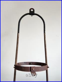 Aladdin White Moonstone Model B Hanging Oil Lamp With Original 716 Glass Shade