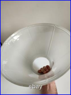 Aladdin White Moonstone Model B Hanging Oil Lamp With Original 716 Glass Shade