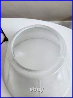 Aladdin White Moonstone Model B Hanging Oil Lamp With Original 716 Glass Shade