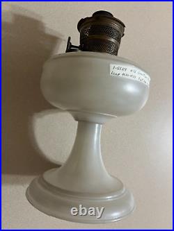 Aladdin White Venetian Oil Lamp 1932/1933