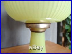 Aladdin Yellow-b-88 And Rose B-87 Vertique Lamps-1938 Beautiful Clean Condition