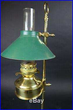 Aladdin brass kerosene Student Lamp