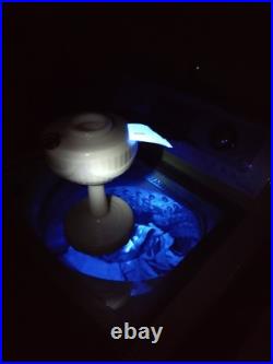 Aladdin lamp Lincoln drape