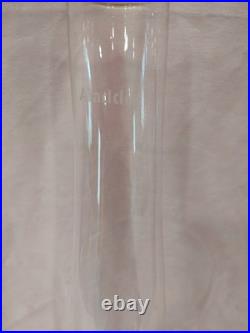 Aladdin lamp Ruby Red Lincoln Drape glass base With Red Roses glass shade